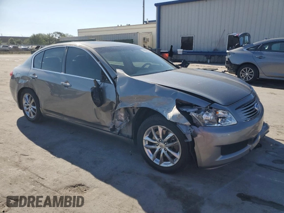 2009 Infiniti G37 Journey with VIN JNKCV61EX9M011944, listed as a Copart auction lot 49956025 with 177,999 mi miles and Salvage Title. Bid and sale history available at DreamBid. Image 4.