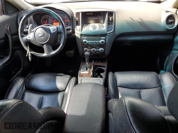 2011 Nissan Maxima SV with VIN 1N4AA5AP1BC836885, listed as a Copart auction lot 61853345 with 175,975 mi miles and Salvage title. Bid and sale history available at DreamBid. Image 8.