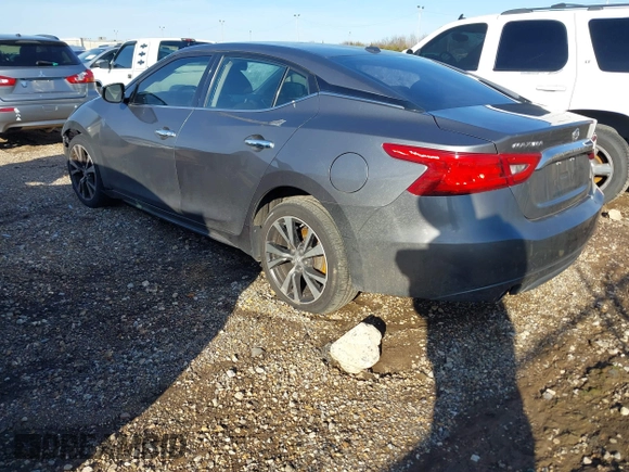 2016 Nissan Maxima Platinum with VIN 1N4AA6APXGC438961, listed as a IAAI auction lot 41535350 with 194,701 mi miles and . Bid and sale history available at DreamBid. Image 3.