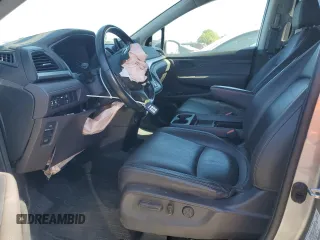 2021 Honda Odyssey EX-L with VIN 5FNRL6H77MB011099, listed as a Copart auction lot 47412535 with 148,004 mi miles and Salvage Title. Bid and sale history available at DreamBid. Image 7.
