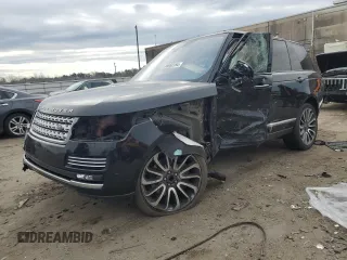 2017 Land Rover Range Rover Autobiography with VIN SALGV2FE8HA366947, listed as a Copart auction lot 87213294 with Not provided miles and Salvage title. Bid and sale history available at DreamBid. Image 1.