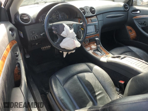 2008 Mercedes-Benz CLK 350 с VIN WDBTK56F78F240573, выставлен на аукционе Copart как лот 54257055 с пробегом 112 565 миль миль и Списание • Salvage title. История ставок и продаж доступна на DreamBid. Изображение 8.