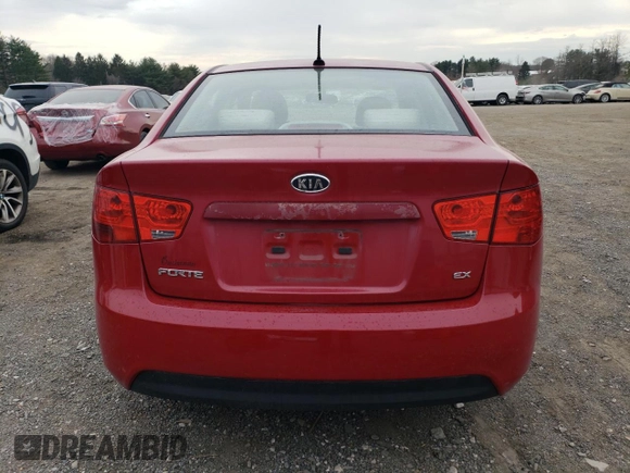 2013 Kia Forte EX with VIN KNAFU4A29D5694814, listed as a Copart auction lot 51052235 with 84,561 mi miles and Salvage Title. Bid and sale history available at carsss.com. Image 6.