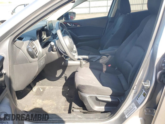 2016 Mazda 3 i Sport with VIN JM1BM1K70G1323207, listed as a Copart auction lot 52296815 with 40,404 mi miles and Salvage Title. Bid and sale history available at DreamBid. Image 7.