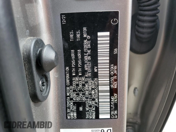 2022 Lexus GX with VIN JTJAM7BX6N5316828, listed as a Copart auction lot 81938424 with 37,716 mi miles and Salvage Title. Bid and sale history available at carsss.com. Image 13.