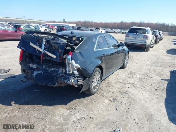2012 Cadillac CTS Sedan with VIN 1G6DC5E52C0116625, listed as a IAAI auction lot 41887281 with 109,884 mi miles. Bid and sale history available at carsss.com. Image 4.