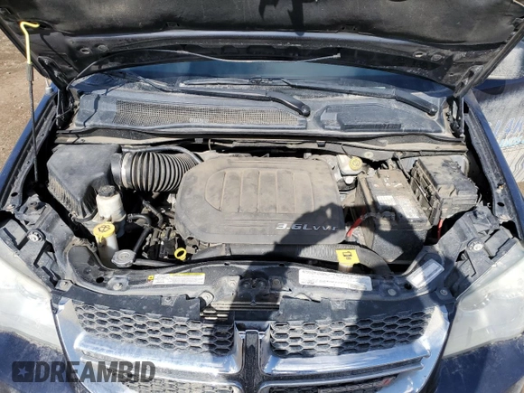 2011 Dodge Grand Caravan SXT with VIN 2D4RN4DG6BR748061, listed as a Copart auction lot 49673385 with 187,129 mi miles and Salvage Title. Bid and sale history available at DreamBid. Image 12.