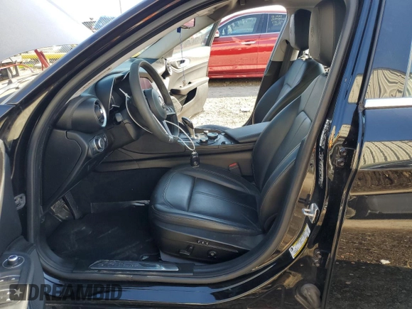 2017 Alfa Romeo Giulia with VIN ZARFAEBN6H7555864, listed as a Copart auction lot 85322834 with 13,901 mi miles and Salvage Title. Bid and sale history available at carsss.com. Image 7.