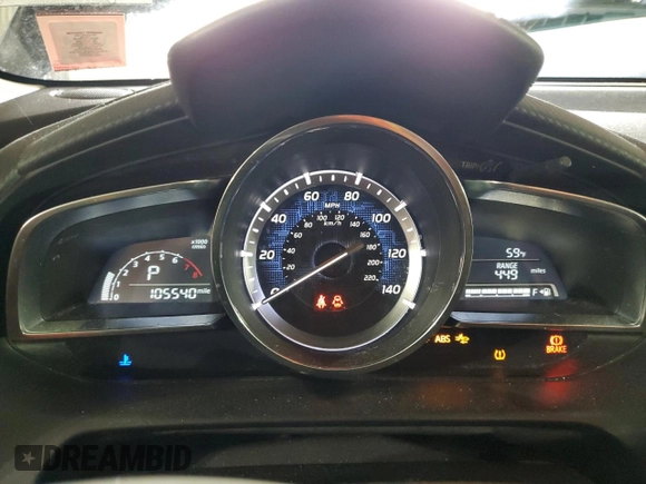 2016 Scion iA with VIN 3MYDLBZV5GY139190, listed as a Copart auction lot 52345764 with 105,540 mi miles. Bid and sale history available at carsss.com. Image 9.