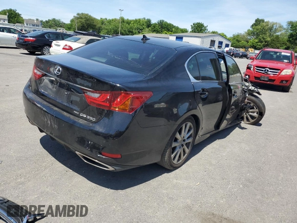 2014 Lexus GS 350 with VIN JTHCE1BL2E5022733, listed as a Copart auction lot 60831294 with 0 mi miles and Clean Title. Bid and sale history available at carsss.com. Image 3.
