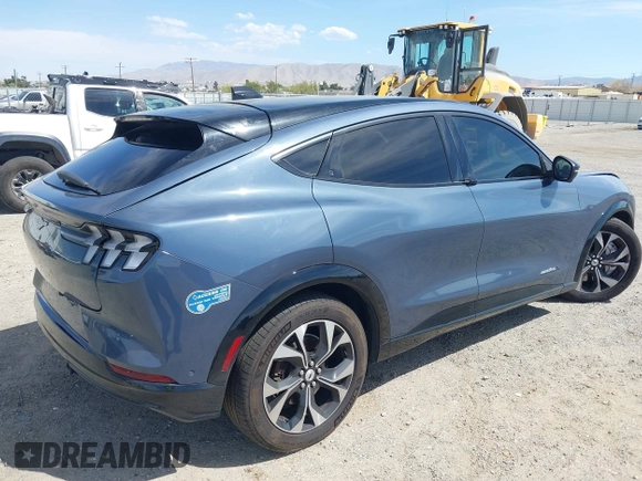 2021 Ford Mustang Mach-E Premium with VIN 3FMTK3R70MMA10289, listed as a IAAI auction lot 41940232 with 65,388 mi miles and . Bid and sale history available at DreamBid. Image 4.