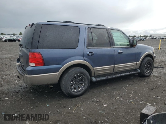 2003 Ford Expedition Eddie Bauer with VIN 1FMFU18L73LA04922, listed as a Copart auction lot 57524475 with 313,086 mi miles and Salvage title. Bid and sale history available at DreamBid. Image 3.