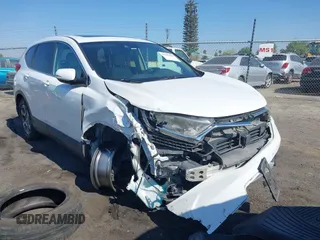 2019 Honda CR-V EX-L with VIN JHLRW2H83KX003600, listed as a IAAI auction lot 41882362 with 111,492 mi miles and . Bid and sale history available at carsss.com. Image 1.