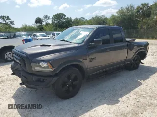 2019 Ram 1500 Warlock z VIN 1C6RR6GTXKS724261, wystawiony jako Copart lot #42770125 z przebiegiem 70 497 mil mil oraz Szkoda całkowita • Salvage title. Historia ofert i sprzedaży dostępna na DreamBid. Obrazek 1.