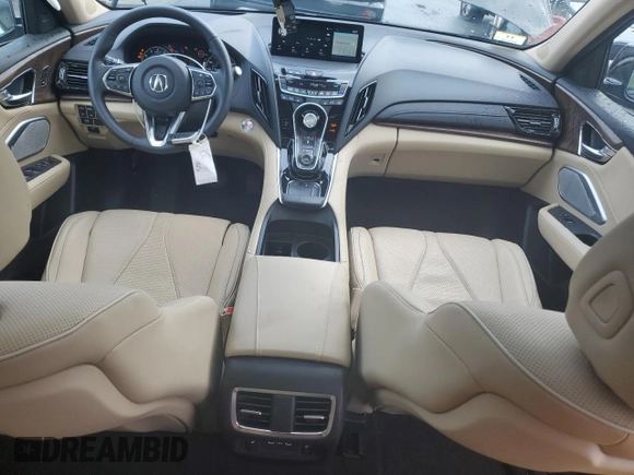 2024 Acura RDX Advance with VIN 5J8TC2H76RL025886, listed as a Copart auction lot 60041755 with 5,462 mi miles and Salvage title. Bid and sale history available at DreamBid. Image 8.