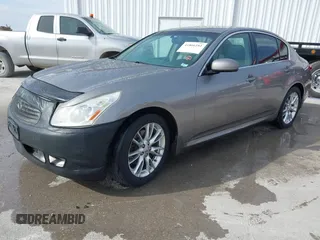 2008 Infiniti G35 Sedan x with VIN JNKBV61F98M260903, listed as a IAAI auction lot 41866181 with 251,557 mi miles. Bid and sale history available at carsss.com. Image 2.