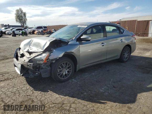 2014 Nissan Sentra SV with VIN 3N1AB7AP5EY293011, listed as a Copart auction lot 52803135 with 150,294 mi miles and Salvage Title. Bid and sale history available at DreamBid. Image 1.
