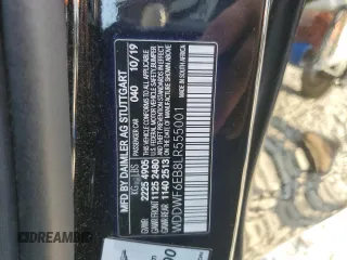 2020 Mercedes-Benz C 43 AMG z VIN WDDWF6EB8LR555001, wystawiony jako Copart lot #58660435 z przebiegiem 62 546 mil mil oraz Szkoda całkowita • Salvage title. Historia ofert i sprzedaży dostępna na DreamBid. Obrazek 12.