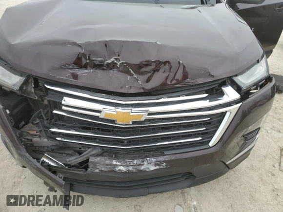 2022 Chevrolet Traverse LT Leather with VIN 1GNERHKW5NJ174425, listed as a Copart auction lot 45005575 with 0 mi miles and Salvage Title. Bid and sale history available at carsss.com. Image 14.