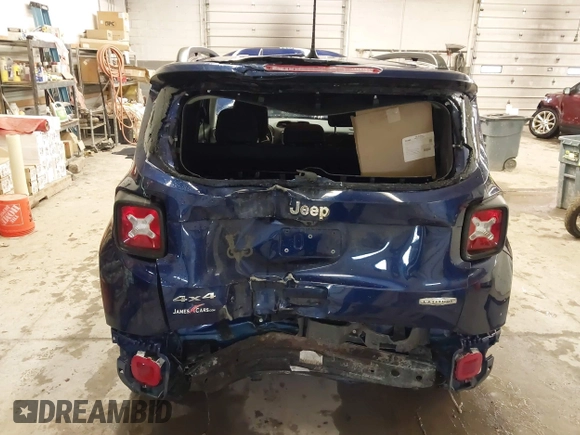 2020 Jeep Renegade Latitude with VIN ZACNJBBB6LPL35711, listed as a IAAI auction lot 41567345 with 48,614 mi miles. Bid and sale history available at carsss.com. Image 6.