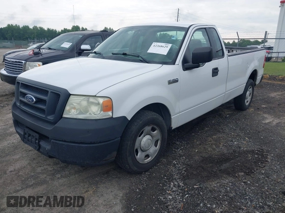 2005 Ford F-150 XL with VIN 1FTRF12WX5NB13395, listed as a IAAI auction lot 42268629 with 466,278 mi miles and . Bid and sale history available at DreamBid. Image 2.