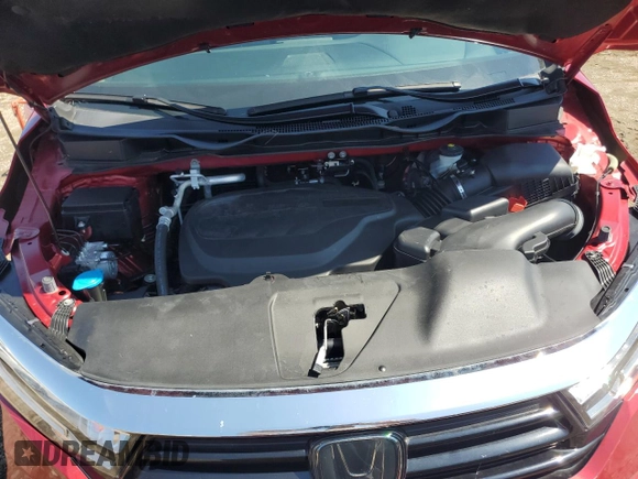 2022 Honda Odyssey EX with VIN 5FNRL6H50NB011140, listed as a Copart auction lot 56473855 with 30,976 mi miles and Salvage Title. Bid and sale history available at DreamBid. Image 12.