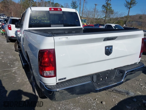 2018 Ram 1500 SLT with VIN 1C6RR6GG1JS317589, listed as a IAAI auction lot 41329232 with 38,398 mi miles and . Bid and sale history available at DreamBid. Image 3.