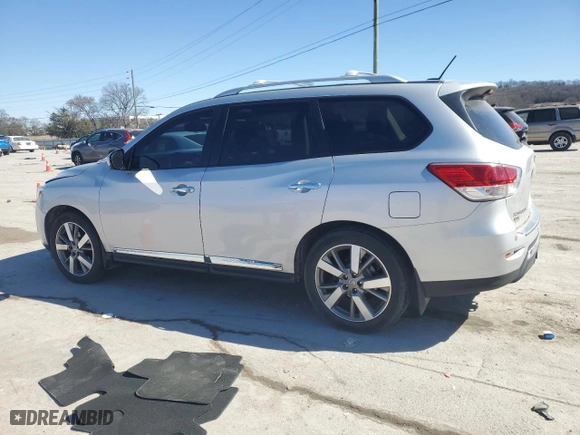 2015 Nissan Pathfinder Platinum with VIN 5N1AR2MN0FC608647, listed as a Copart auction lot 47306115 with 147,247 mi miles and Clean Title. Bid and sale history available at carsss.com. Image 2.
