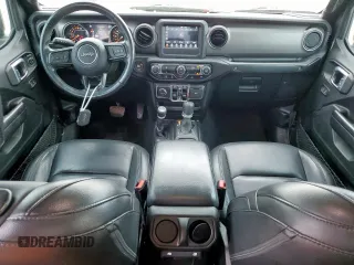 2021 Jeep Gladiator Willys с VIN 1C6HJTAG9ML606731, выставлен на аукционе Copart как лот 59873205 с пробегом 84 811 миль миль и Списание • Salvage title. История ставок и продаж доступна на DreamBid. Изображение 8.