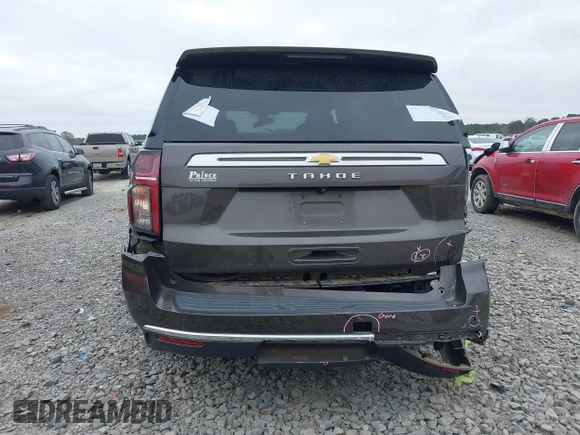 2021 Chevrolet Tahoe LT with VIN 1GNSCNKD7MR439900, listed as a IAAI auction lot 41187590 with 119,131 mi miles and . Bid and sale history available at DreamBid. Image 17.