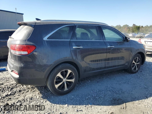 2017 Kia Sorento EX with VIN 5XYPHDA17HG273545, listed as a Copart auction lot 77489334 with 102,202 mi miles and Salvage Title. Bid and sale history available at carsss.com. Image 3.