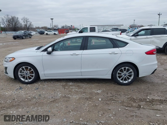 2019 Ford Fusion SE with VIN 3FA6P0H74KR278299, listed as a IAAI auction lot 41929565 with 53,425 mi miles. Bid and sale history available at carsss.com. Image 14.