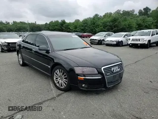 2007 Audi A8 L 4.2L with VIN WAUMV44E77N026086, listed as a Copart auction lot 61807414 with 0 mi miles and Salvage Title. Bid and sale history available at carsss.com. Image 11.