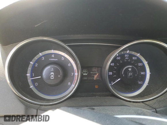 2011 Hyundai Sonata Limited with VIN 5NPEC4AC4BH008282, listed as a Copart auction lot 53829625 with 276,744 mi miles and Clean Title. Bid and sale history available at carsss.com. Image 9.