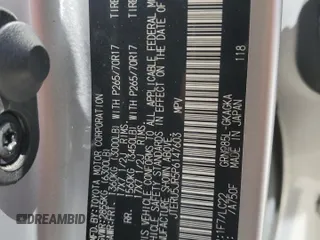 2023 Toyota 4Runner TRD Off Road Premium с VIN JTERU5JR5P6147603, выставлен на аукционе Copart как лот 55449435 с пробегом 36 847 миль миль и Чистый • Clean title. История ставок и продаж доступна на DreamBid. Изображение 13.