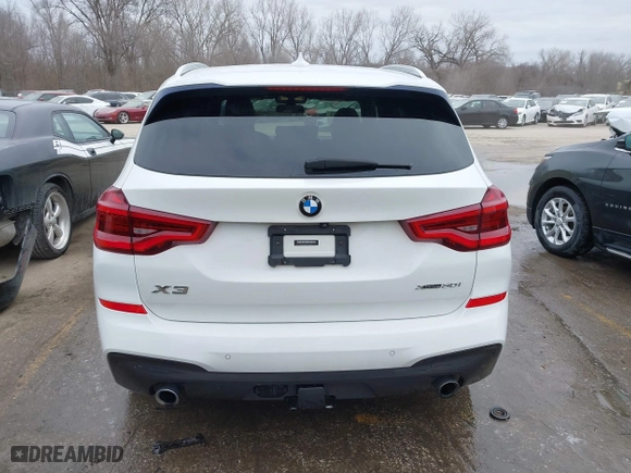 2019 BMW X3 xDrive30i with VIN 5UXTR9C53KLP88805, listed as a IAAI auction lot 41525248 with 73,248 mi miles. Bid and sale history available at carsss.com. Image 16.