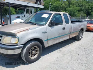1997 Ford F-150 with VIN 1FTDX1721VNA45906, listed as a IAAI auction lot 42622491 with 153,314 mi miles and . Bid and sale history available at DreamBid. Image 2.