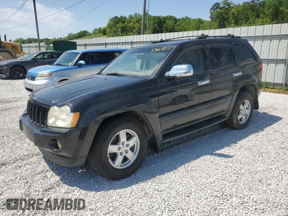 2005 Jeep Grand Cherokee Laredo with VIN 1J4HS48N85C570784, listed as a Copart auction lot 53668255 with 165,223 mi miles and Clean Title. Bid and sale history available at DreamBid. Image 1.