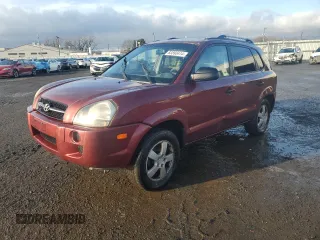 2007 Hyundai Tucson GLS with VIN KM8JM12B37U526294, listed as a Copart auction lot 83593414 with 197,216 mi miles and Salvage Title. Bid and sale history available at carsss.com. Image 1.