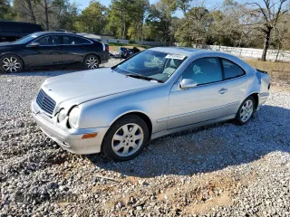 2002 Mercedes-Benz CLK 320/430 with VIN WDBLJ65G82F197193, listed as a Copart auction lot 85999864 with Not Provided miles and Salvage Title. Bid and sale history available at carsss.com. Image 1.