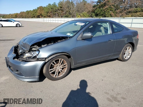 2005 Acura RSX with VIN JH4DC54835S006973, listed as a Copart auction lot 75769944 with 145,120 mi miles and Salvage Title. Bid and sale history available at carsss.com. Image 1.