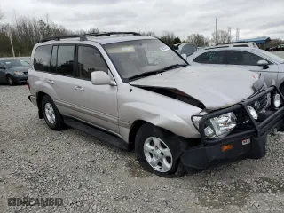 1999 Toyota Land Cruiser with VIN JT3HT05J6X0064313, listed as a Copart auction lot 49555315 with 177,814 mi miles and Salvage Title. Bid and sale history available at carsss.com. Image 4.