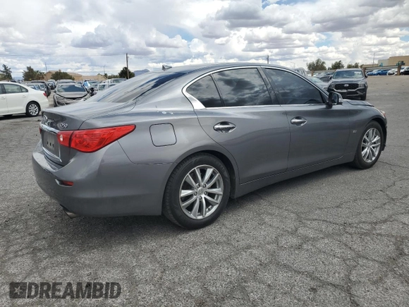 2017 Infiniti Q50 Premium z VIN JN1EV7AP3HM734425, wystawiony jako Copart lot #51866275 z przebiegiem 160 813 mil mil oraz Szkoda całkowita • Salvage title. Historia ofert i sprzedaży dostępna na DreamBid. Obrazek 3.