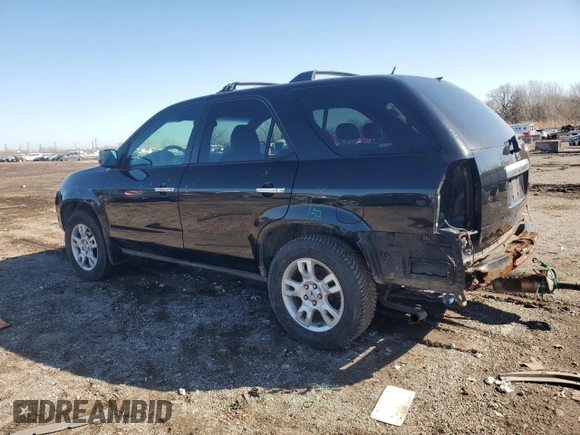 2006 Acura MDX Touring w/Navi with VIN 2HNYD18806H547372, listed as a Copart auction lot 48520355 with 216,415 mi miles and Salvage Title. Bid and sale history available at carsss.com. Image 2.