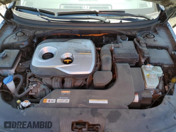 2017 Hyundai Sonata Hybrid Limited with VIN KMHE34L14HA046991, listed as a Copart auction lot 65815373 with 95,854 mi miles. Bid and sale history available at carsss.com. Image 11.