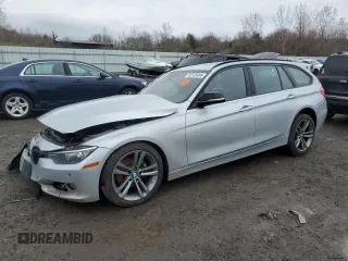 2014 BMW 3 Series 328d xDrive with VIN WBA3K5C57EKT33980, listed as a Copart auction lot 53123495 with Not provided miles and Clean title. Bid and sale history available at DreamBid. Image 1.