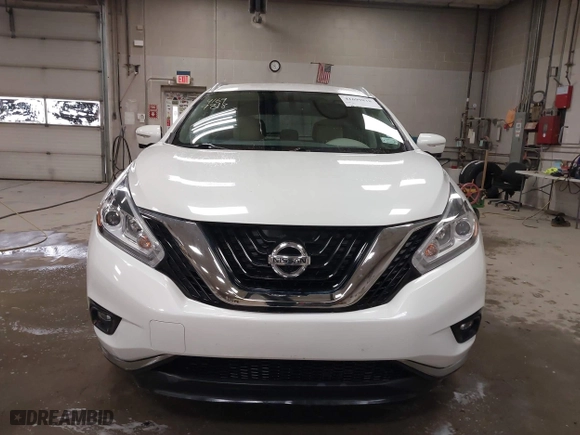 2015 Nissan Murano S with VIN 5N1AZ2MG6FN257877, listed as a IAAI auction lot 41699818 with 76,025 mi miles. Bid and sale history available at carsss.com. Image 13.