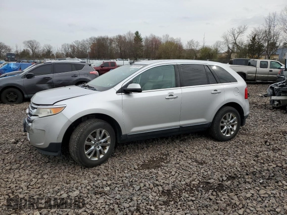 2011 Ford Edge Limited with VIN 2FMDK3KC9BBB11910, listed as a Copart auction lot 50416595 with 160,269 mi miles and Salvage Title. Bid and sale history available at carsss.com. Image 1.