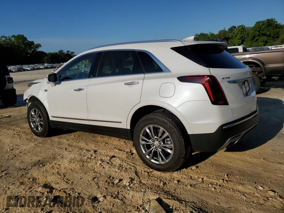 2023 Cadillac XT5 FWD Premium Luxury with VIN 1GYKNCR44PZ159038, listed as a Copart auction lot 50614465 with 11,781 mi miles and Salvage Title. Bid and sale history available at carsss.com. Image 2.