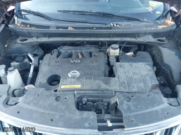 2009 Nissan Murano SL with VIN JN8AZ18WX9W160099, listed as a IAAI auction lot 41577681 with 999,999 mi miles. Bid and sale history available at carsss.com. Image 10.
